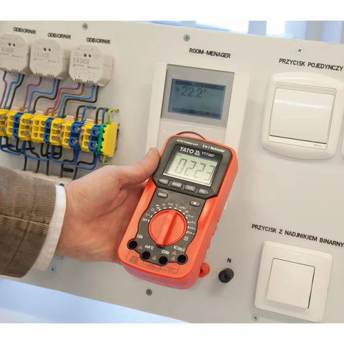 YATO Multimeter digitálny 5v1, 162 x 83 x 47 mm (YATO náradie) - obr. 6