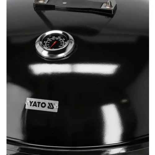 KRUHOVÝ GRIL NA UHLIE 54CM ČIERNA /YATO/ - obr. 6