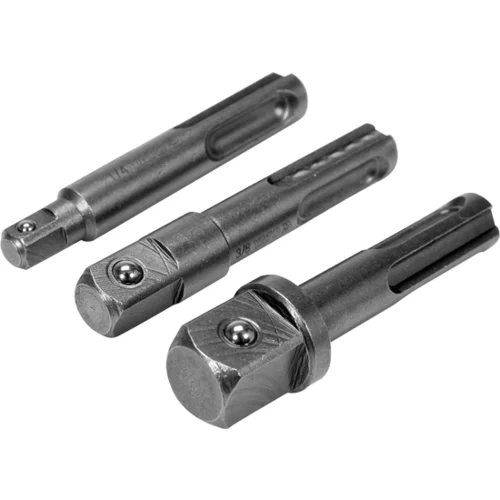 SDS-PLUS SADA ADAPTÉROV PRE ZÁSUVKY-1/4,3/8,1/2 /YATO/ - obr. 1