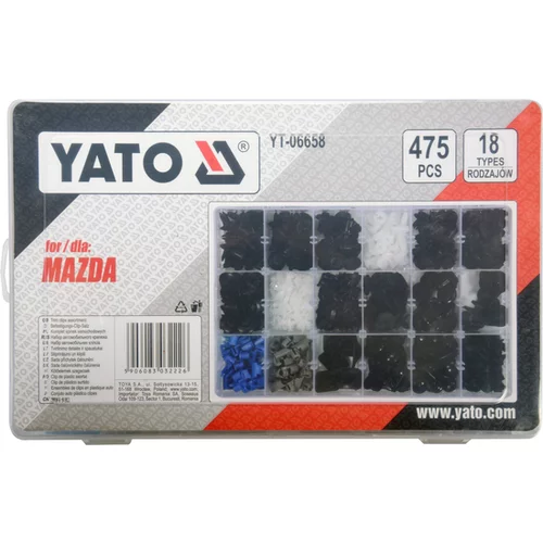 SET MAZDA ČIAPKA NA AUTO 475 KS. /YATO/ - obr. 1