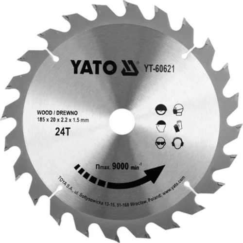ŠIROKÝ DREVENÝ ŠTÍT 185X24TX20MM PRE YT-82151; 79257