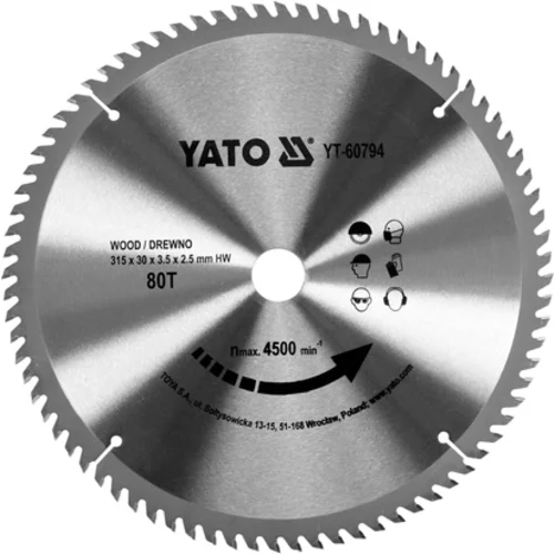 WIDIA WOOD SHIELD 315X80TX30
