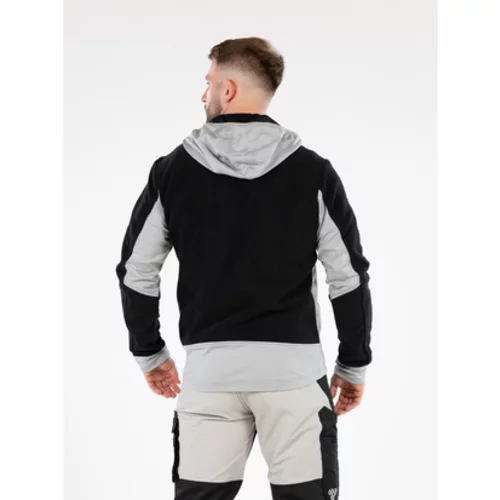 SARNA FLEECE S KAPUCNOU ČIERNA VEĽ. XL /YATO/ - obr. 3