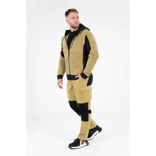 KHAKI SARNA FLEECE S KAPUCNOU VEL. 2XL /YATO/ - obr. 4