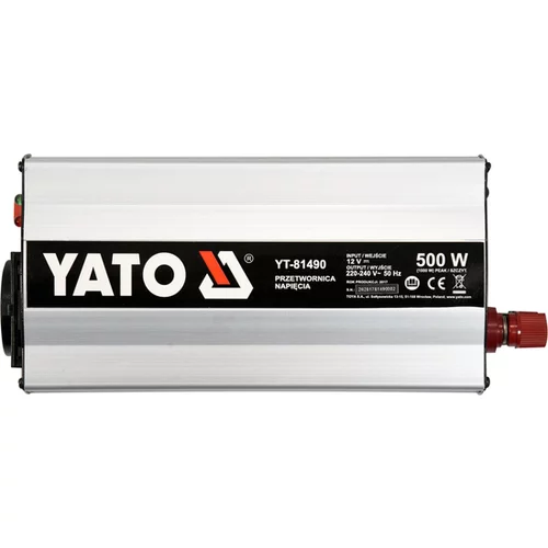 MENIČ NAPÄTIA 12/230V 500W /YATO/ - obr. 1