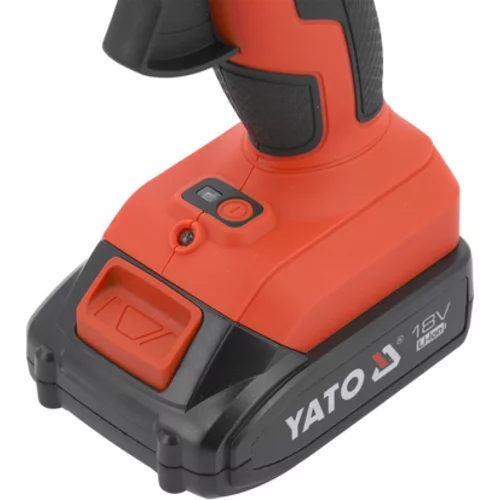 Akumulátorová lepiaca pištoľ 18 V, 11 mm, 25 g/min – akumulátor 2 Ah /YATO/ - obr. 6