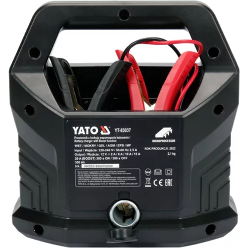 ELEKTRONICKÝ USMERŇOVAČ 12V/2A, 6A, 10A, 15A BOOST 300S 20A /YATO/ - obr. 5