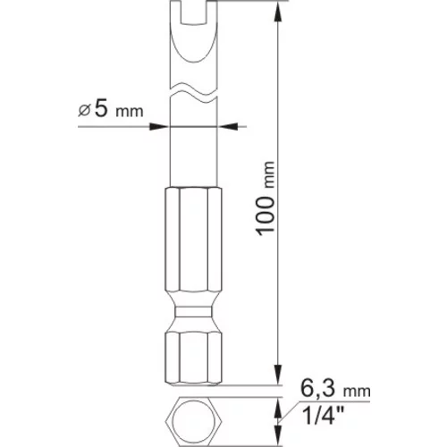 YATO Sada bitov 1/4