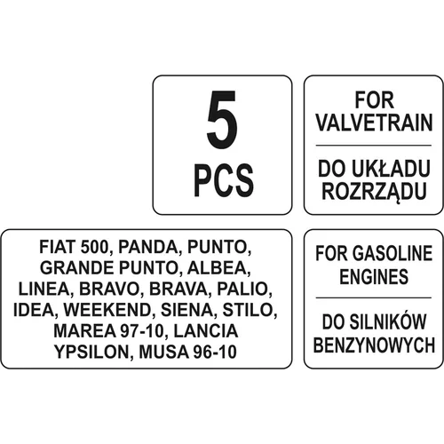 YATO Sada na blokovanie rozvodových kolies, Fiat, Lancia (YATO náradie) - obr. 4