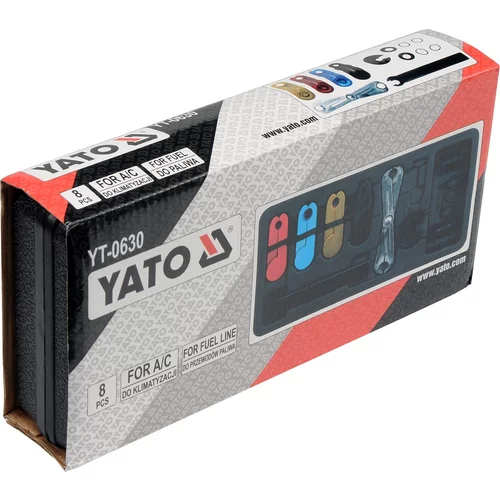 YATO Sada na rozpojovanie palivového potrubia 8ks (YATO náradie) - obr. 1