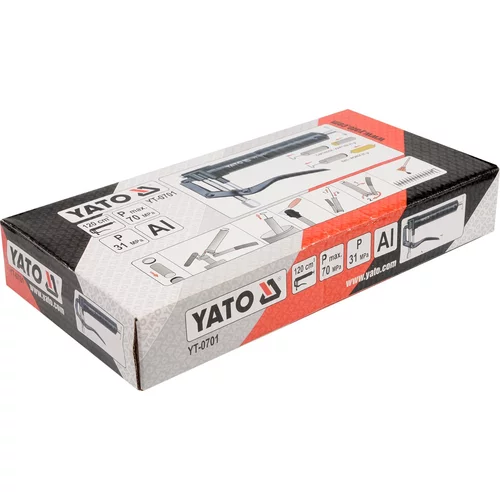 YATO Maznica páková 120 cm3 na kartuše (YATO náradie) - obr. 2