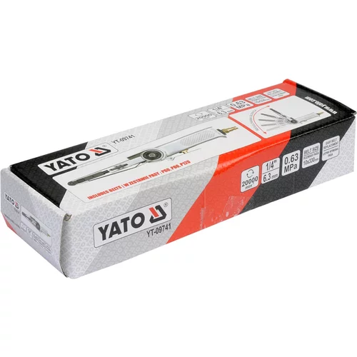 YATO Pneumatická pásová brúska 10x330mm / 20 000 min-1 (YATO náradie) - obr. 3