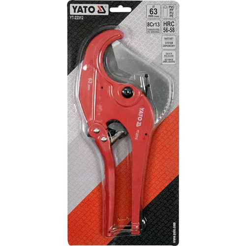 YATO Rezač PVC trúbiek do priemeru 63mm (YATO náradie) - obr. 3