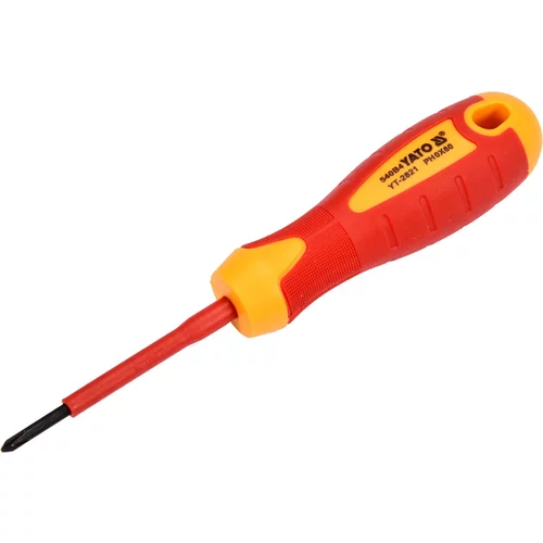 YATO Krížový skrutkovač PH0 x 60 mm izolovaný 1kV (YATO náradie) - obr. 1