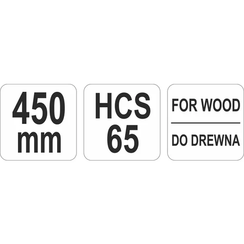 YATO Píla na drevo oblúková 450 mm (YATO náradie) - obr. 1