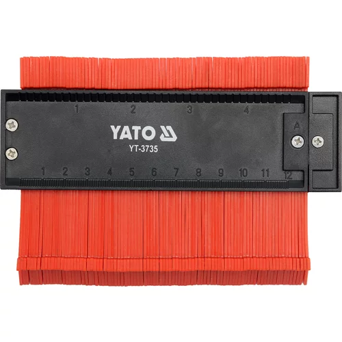YATO Šablóna na profily 125 mm magnetická