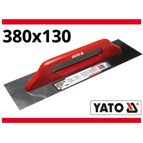 Hladítko 380 x 130 mm rovné /YATO/ - obr. 1
