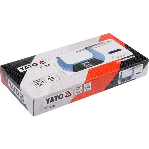 Mikrometer 50-75mm /YATO/ - obr. 3