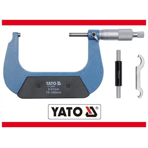 Mikrometer 75-100mm /YATO/ - obr. 4