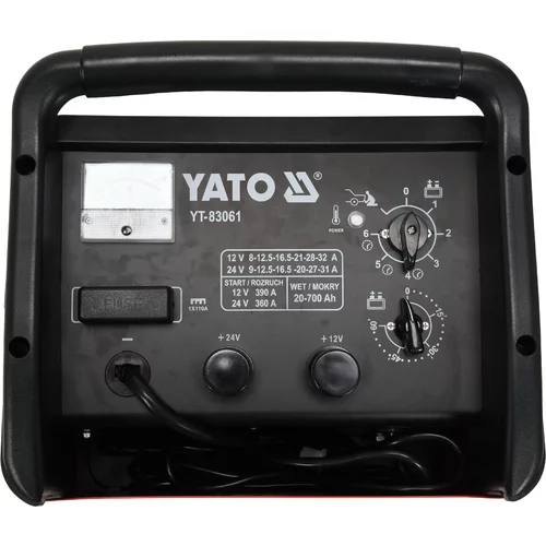 YATO Nabíjačka s funkciou štartovania motorov 20-700Ah (YATO náradie) - obr. 1
