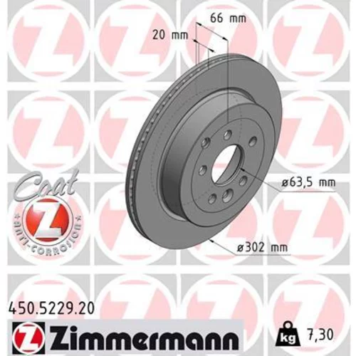 Brzdový kotúč ZIMMERMANN 450.5229.20