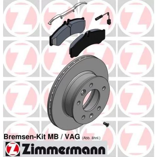 Sada bŕzd, Kotúčová brzda ZIMMERMANN 640.4310.00