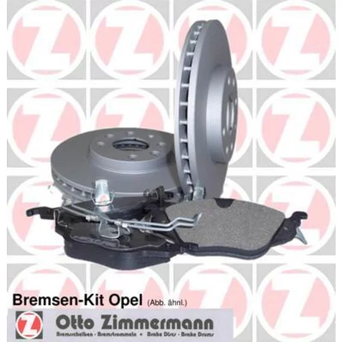 Sada bŕzd, Kotúčová brzda ZIMMERMANN 640.4246.00