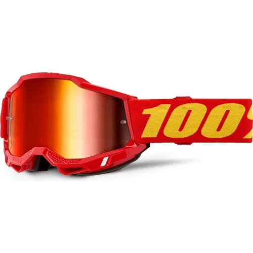 % okuliare Červené 100% 50014-00042 ACCURI 2, červené plexisklo