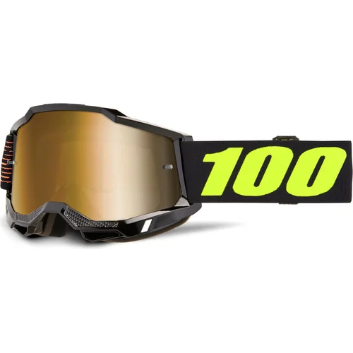 % okuliare FAIRBANKS 100% 50014-00058 ACCURI 2, pravé zlaté plexisklo