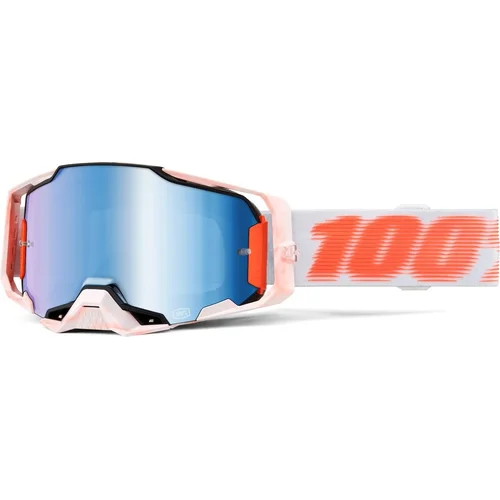 Okuliare TUBULAR 100% 50005-00037 ARMEGA %, USA, modré plexisklo