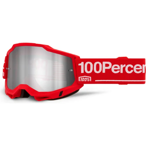 Okuliare WOLG 100% 50014-00056 ACCURI 2 %- USA, strieborné plexisklo