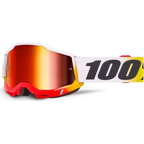% okuliare TORKEN 100% 50014-00060 ACCURI 2, červené plexisklo