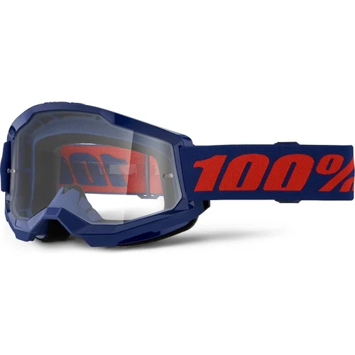 Strata 2 NEW 100% 50027-00021 okuliare % modré, číre plexisklo
