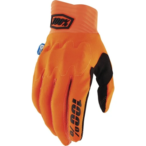 Rukavice COGNITO SMART SHOCK 100% 10014-00036 %, USA, (oranžová fluo, veľkosť M)
