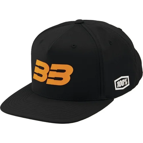 BB33 Snapback čierna/oranžová 100% BB-20041-485-01 šiltovka %, (veľkosť UNI)
