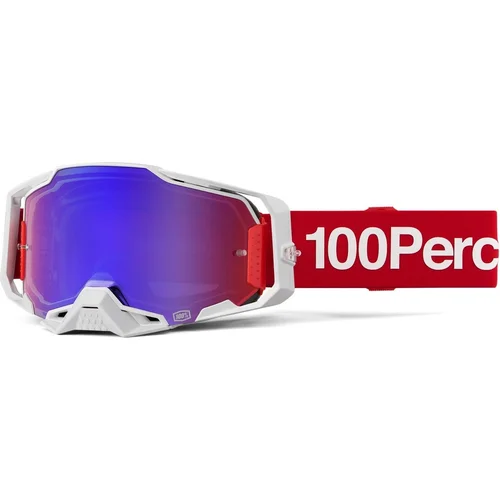 Okuliare ARMEGA CORBIN 100% 50005-00040 % červené/modré plexisklo
