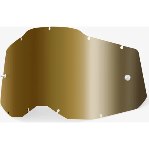 Plexi Racecraft 2/Accuri 2/Strata 2 100% 59078-00002 %, USA, (zlatý chróm, Anti-fog)