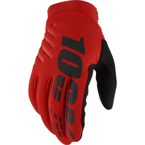 Rukavice BRISKER 100% 10003-00034 %, USA, (červená, veľkosť 2XL)