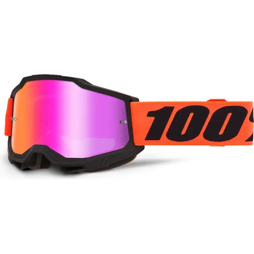 Okuliare FERRAN 100% 50014-00054 ACCURI 2 %- USA, červené plexisklo