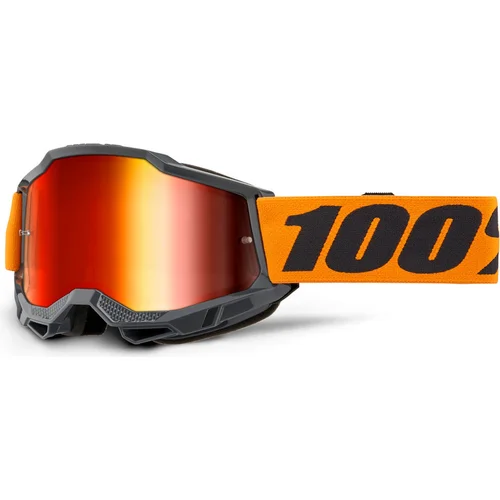 % okuliare oranžové 100% 50014-00041 ACCURI 2, červené plexisklo