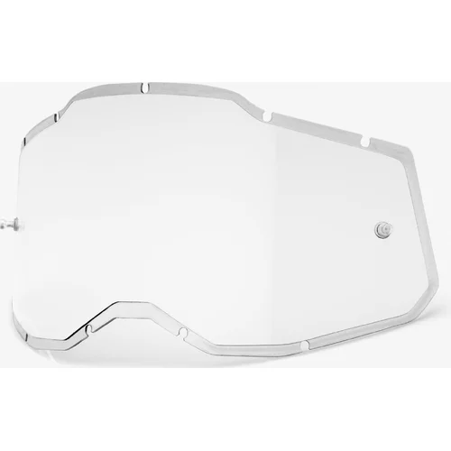 Plexi Injected Racecraft 2/Accuri 2/Strata 2 100% 59090-00001 %, (číre, Anti-fog)