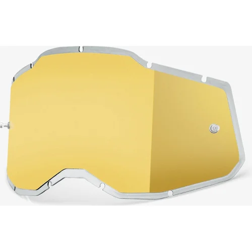Plexi Injected Racecraft 2/Accuri 2/Strata 2 100% 59091-00004 %, (zlatý chróm, Anti-fog)