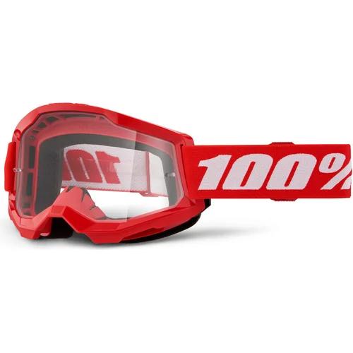 Strata 2 junior 50031-00012 červená, číre plexisklo /100%/