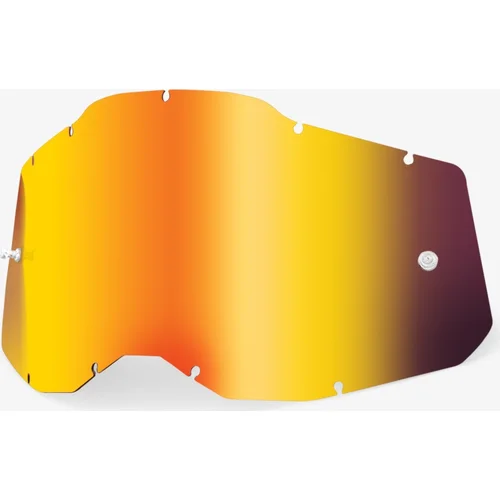 Plexi Racecraft 2/Accuri 2/Strata 2 100% 59078-00005 %, USA, (červený chróm, Anti-fog)