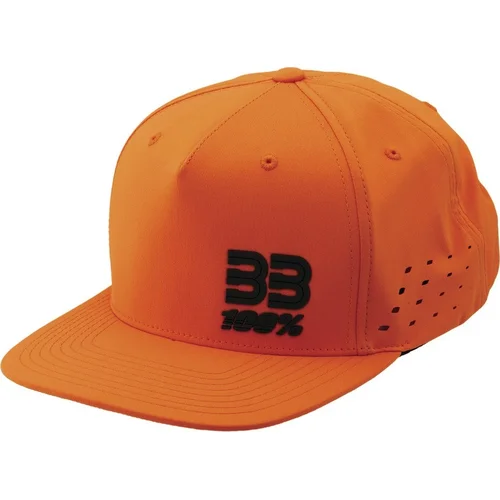 Šiltovka 100% - BB33 DRIVE Snapback oranžová (veľkosť UNI)
