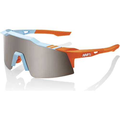 Slnečné okuliare SPEEDCRAFT SL Soft Tact Two Tone 100% 60008-00011 %, (HIPER strieborné sklo)
