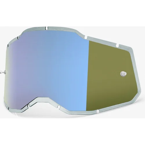 Plexi Injected Racecraft 2/Accuri 2/Strata 2 100% 59091-00003 %, (modré chróm, Anti-fog)