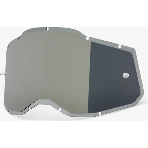 Plexi Injected Racecraft 2/Accuri 2/Strata 2 100% 51008-352-01 %, (strieborné chróm, Anti-fog)