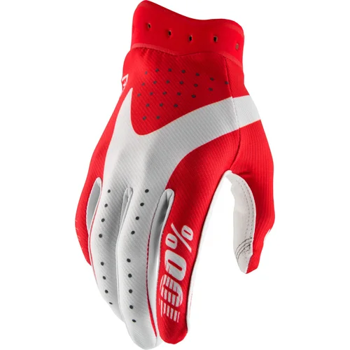 Rukavice ITRACK 100% %, USA, (červená, veľkosť M)
