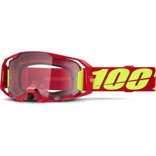 ARMATIC % okuliare červené 50059-00005 číre plexisklo /100%/